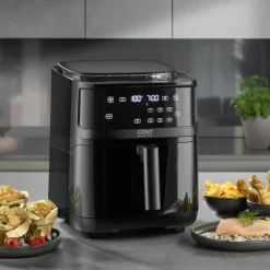 700 Steam & Airfryer 7 liter, svart