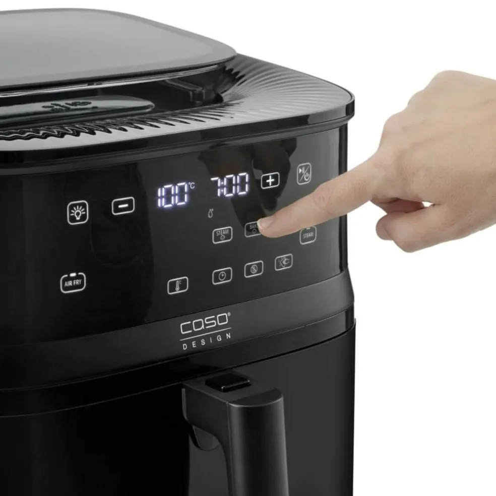 700 Steam & Airfryer 7 liter, svart