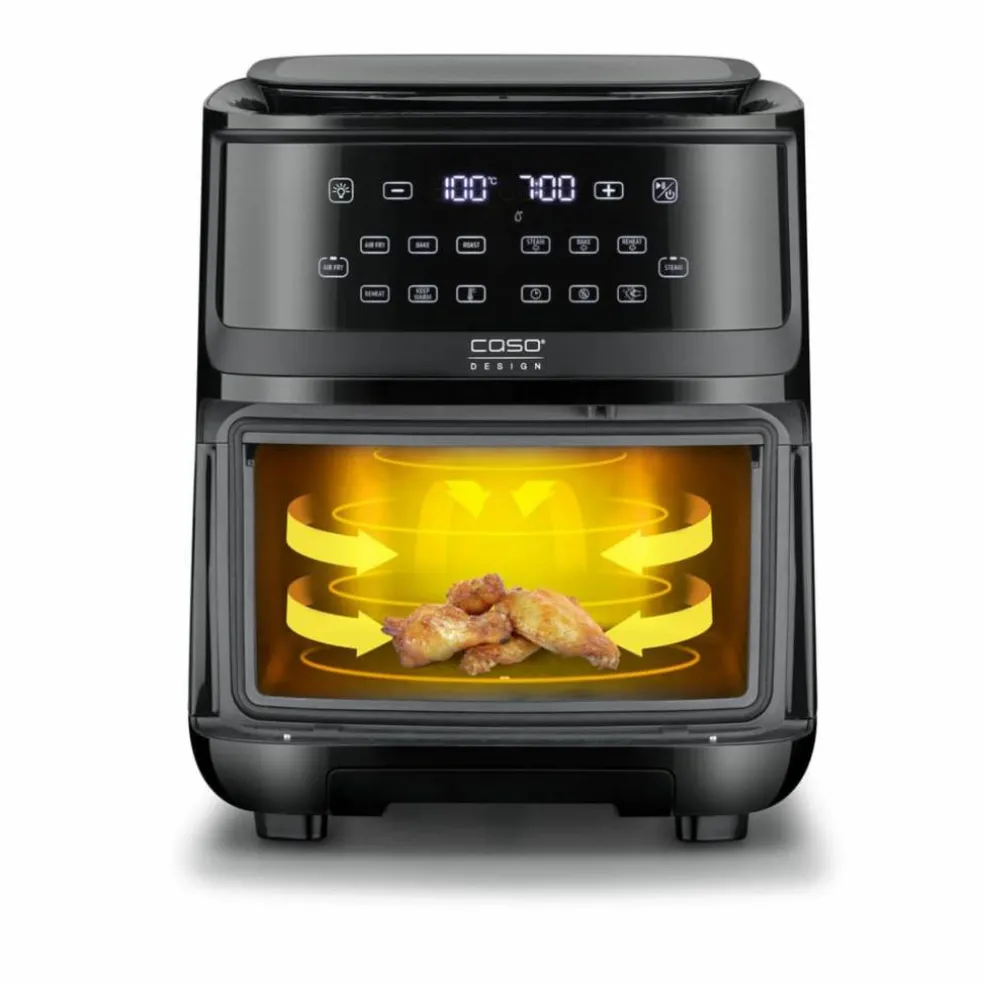 700 Steam & Airfryer 7 liter, svart