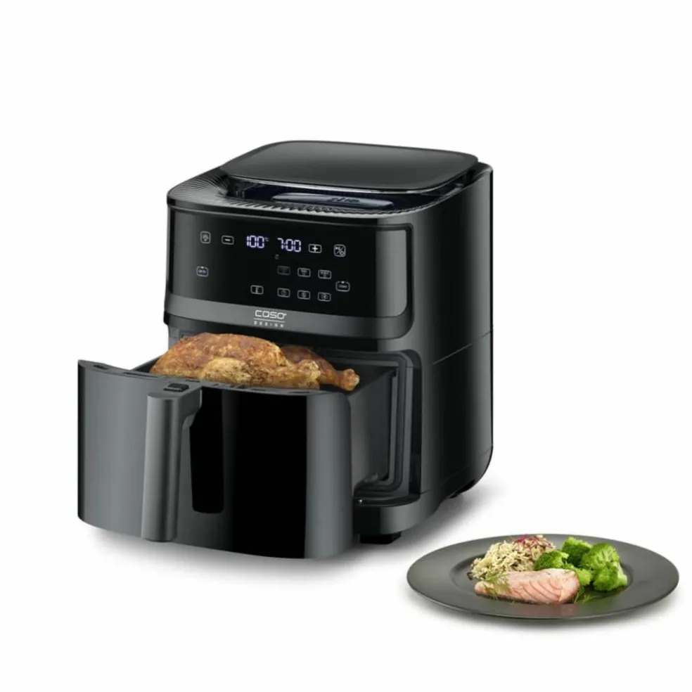 700 Steam & Airfryer 7 liter, svart