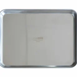 Stekebrett + rist 31,5 x 24,5 x 2,5 cm, rustfritt stål