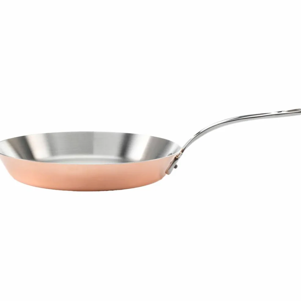 Stekepanne 28 cm, kobber