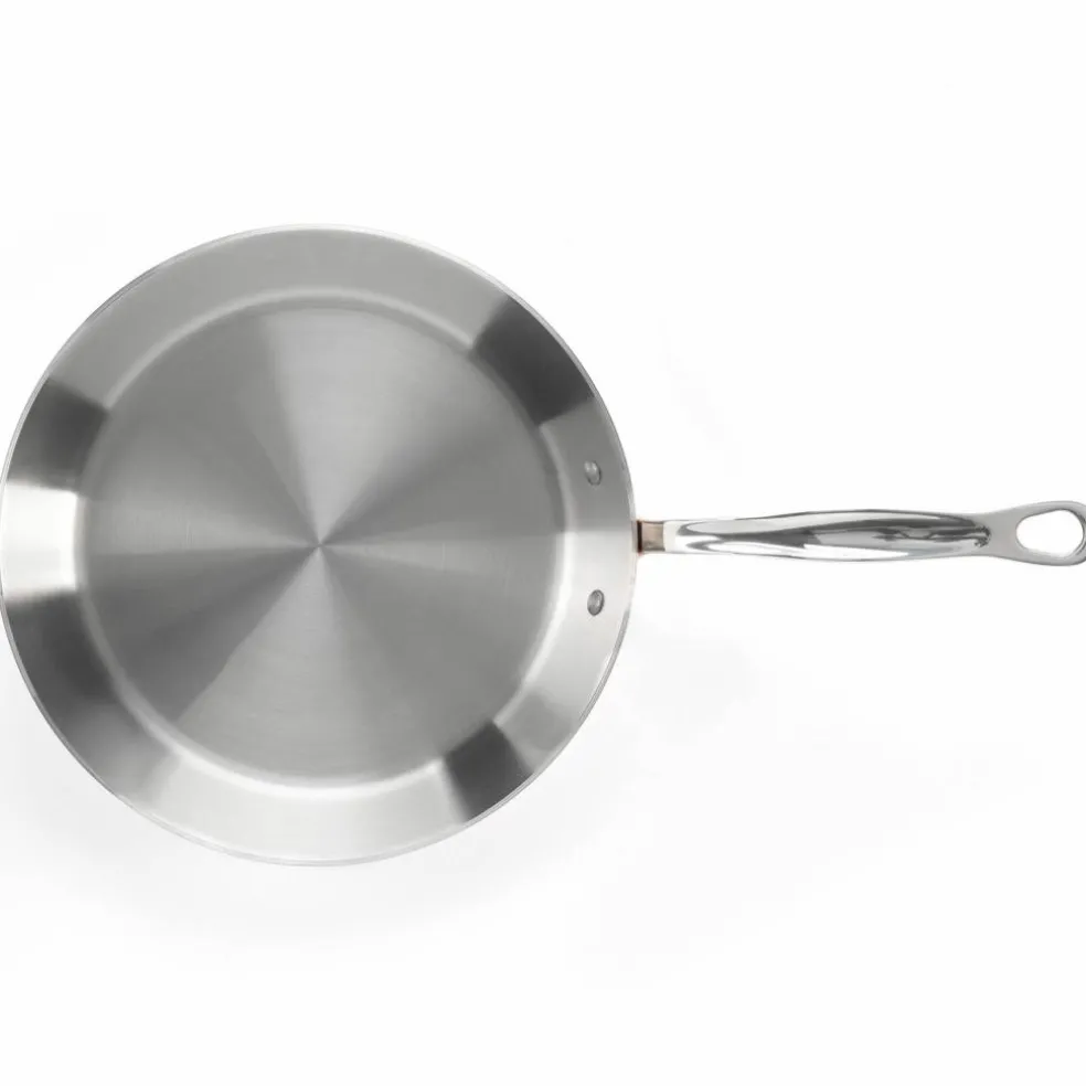 Stekepanne 28 cm, kobber