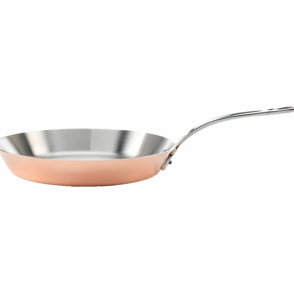 Stekepanne 26 cm, kobber