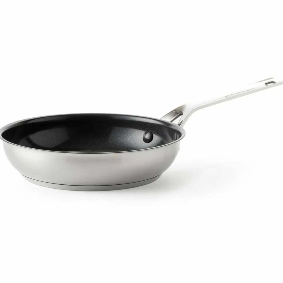 Stekepanne 28 cm, rustfritt stål