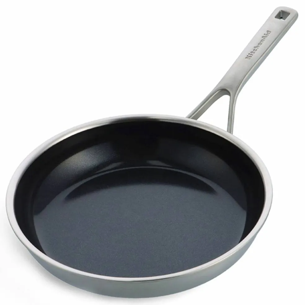 Stekepanne 24 cm, rustfritt stål