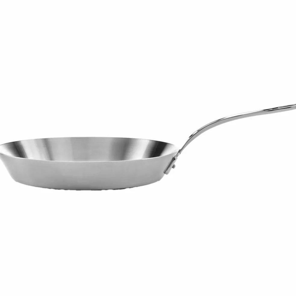Stekepanne 28 cm, rustfritt stål