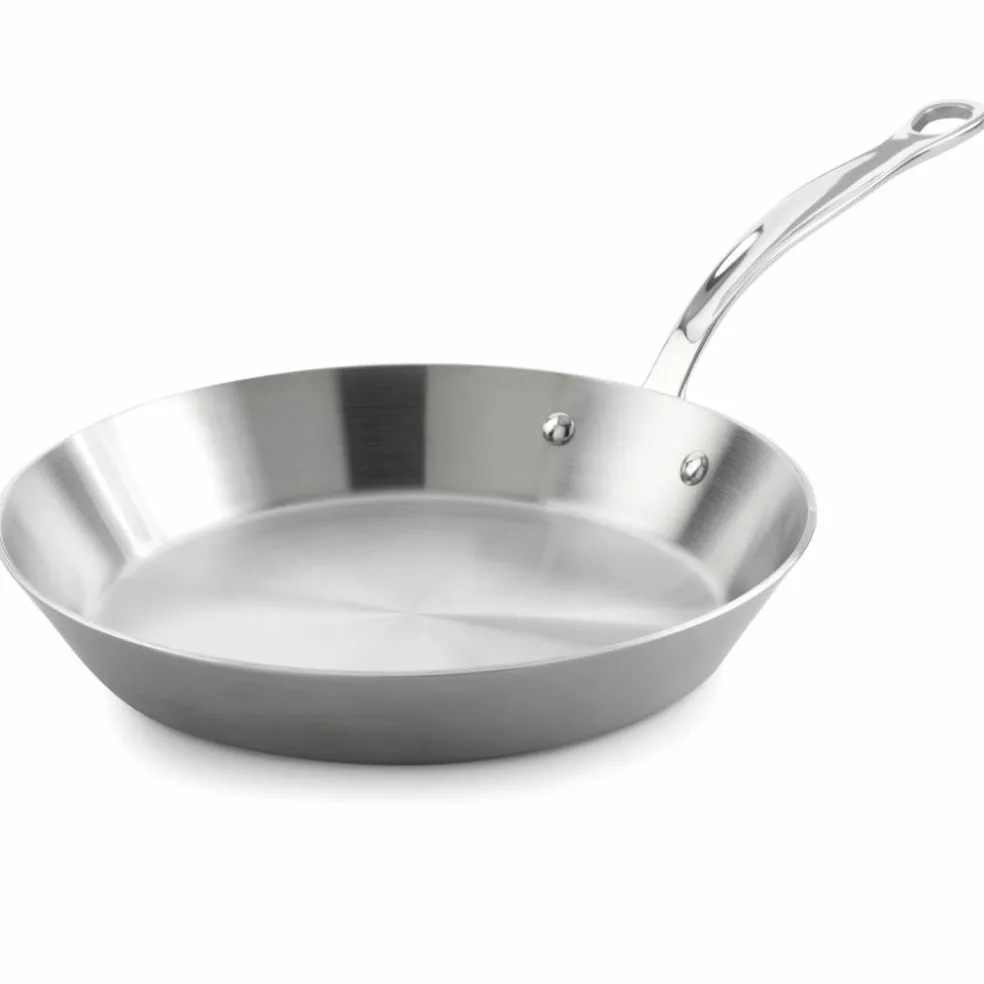 Stekepanne 30 cm, rustfritt stål