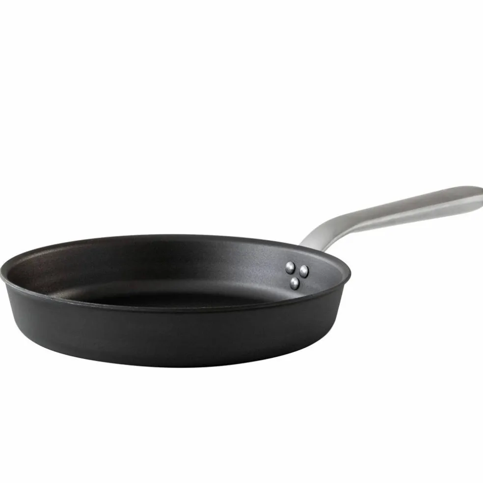 Stekepanne, karbonstål/rustfritt stål, Ø28 cm