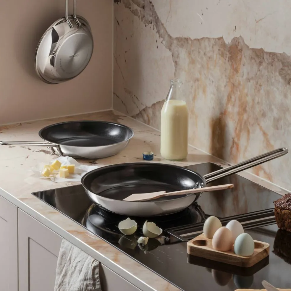 Stekepanne med keramisk Slip-Let® 28 cm, rustfritt stål