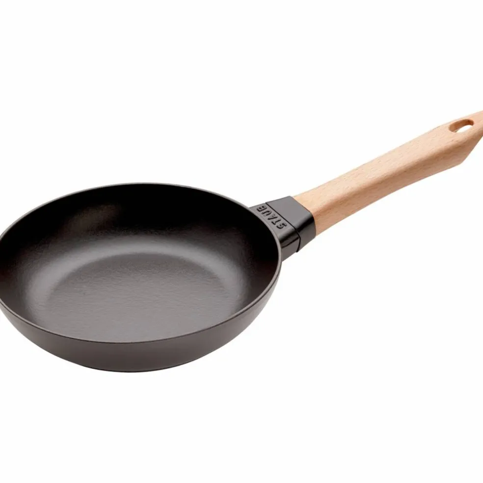 Stekepanne med Lyst Trehåndtak 28 cm