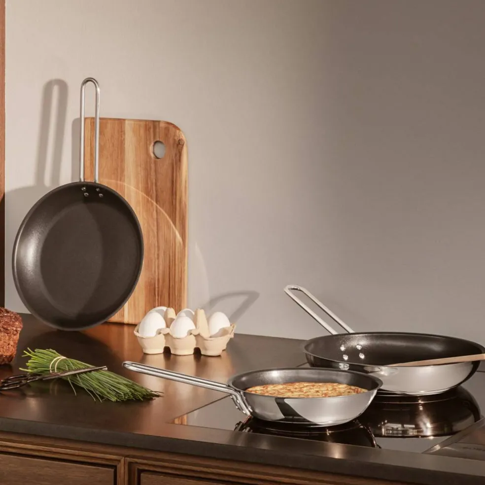 Stekepanne med Slip-Let® 20 cm, rustfritt stål