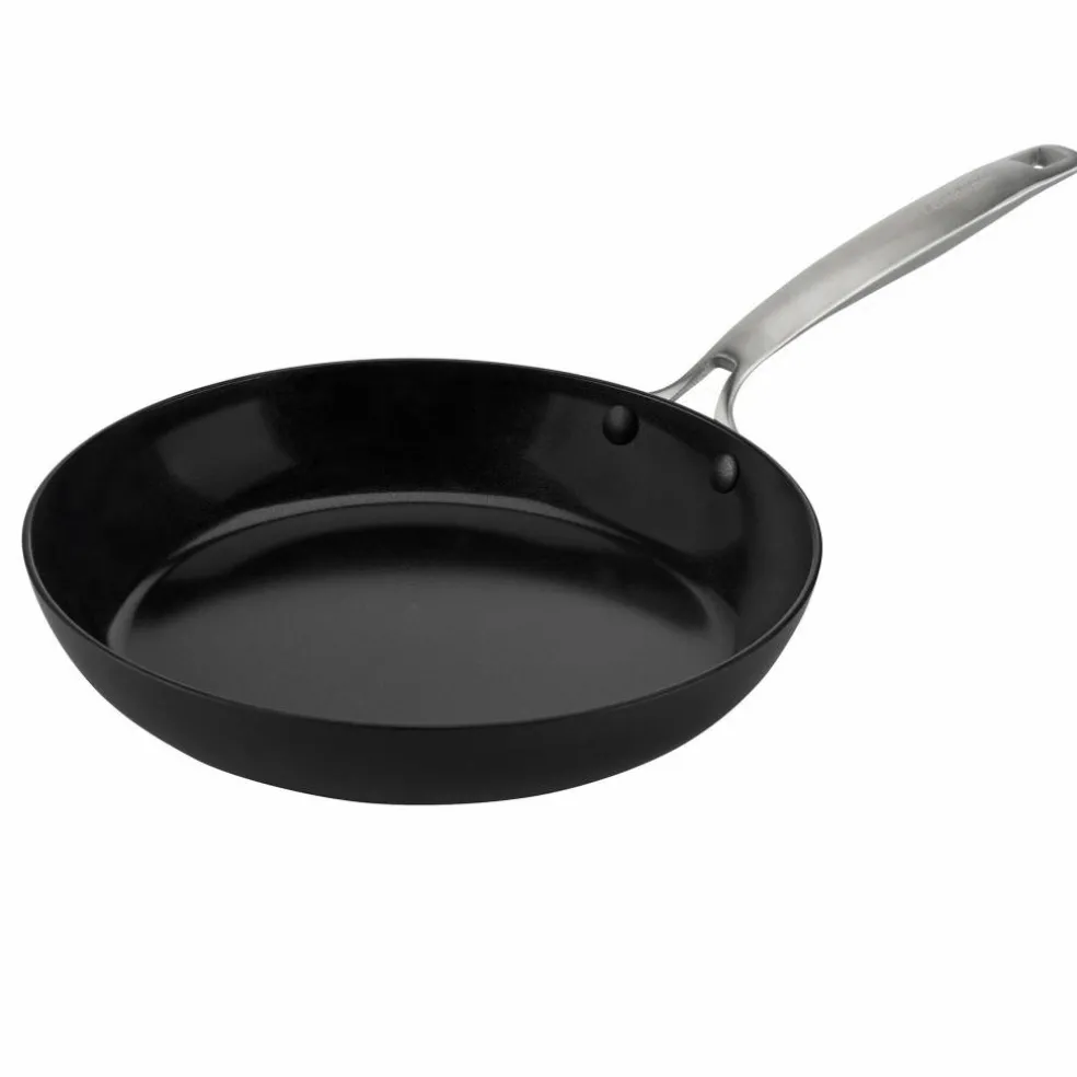 Stekepanne med stålhåndtak 28 cm, svart