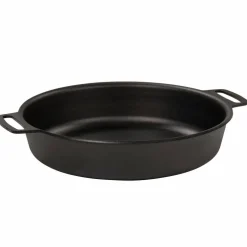 Stekepanne/paiform, Ø30 cm, karbonstål