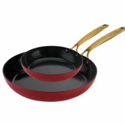 Stekepannesett 20 + 28 cm, svart