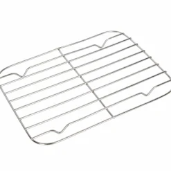 Stekepanne 35 x 28 cm, sølv