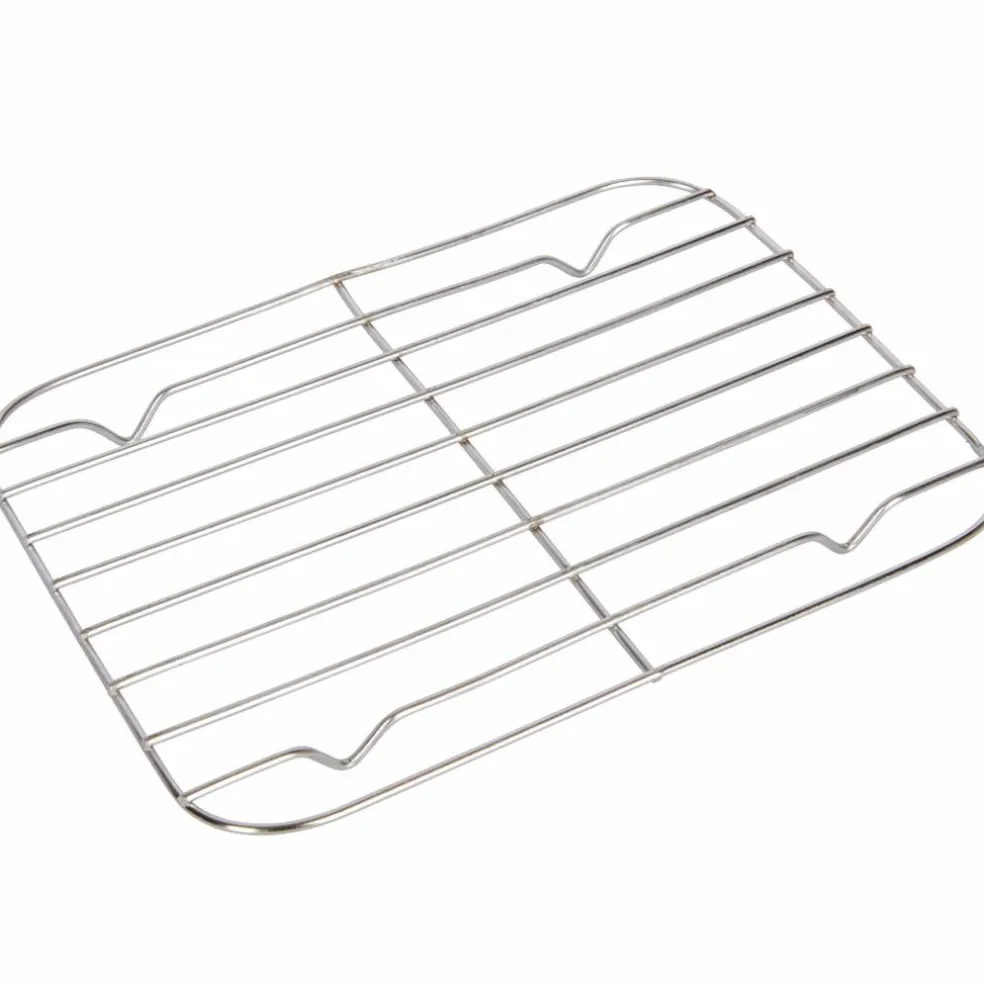 Stekepanne 35 x 28 cm, sølv