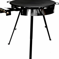 Stekeplate og brenner 58 cm