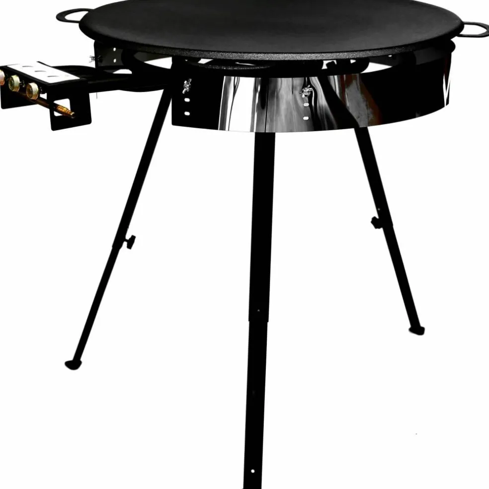 Stekeplate og brenner 58 cm