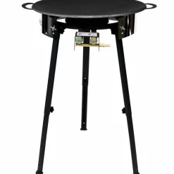 Stekeplate og brenner 58 cm