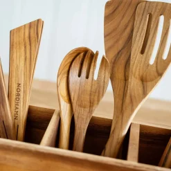 Stekespade 30 cm, teak