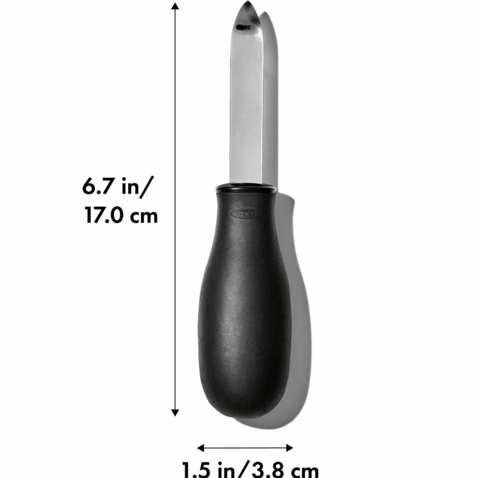 Østerskniv, svart