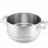 Stile dampinnsats / dørslag 22 cm, rustfritt stål