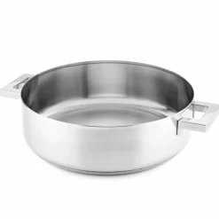 Stile traktørpanne med to håndtak 24 cm, rustfritt stål