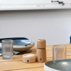 Stockholm salt- og pepperkvern, 11 cm, valnøtt