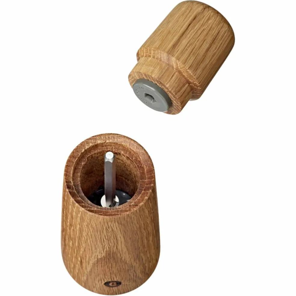 Stockholm salt- og pepperkvern, 11 cm, valnøtt