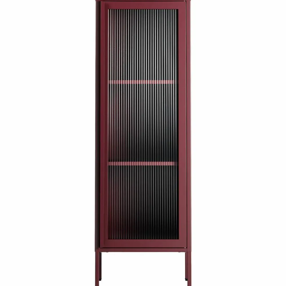 Store vitrineskap 50 x 150 cm, antrasitt