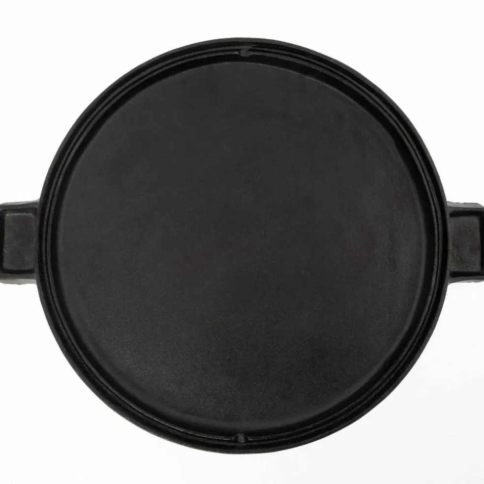 Støpejernsgrill og Stekeplate Rund 36 cm