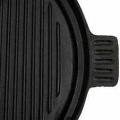 Støpejernsgrill og Stekeplate Rund 36 cm