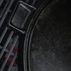 Støpejernsgrill og Stekeplate Rund 36 cm
