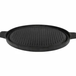 Støpejernsgrill og Stekeplate Rund 36 cm