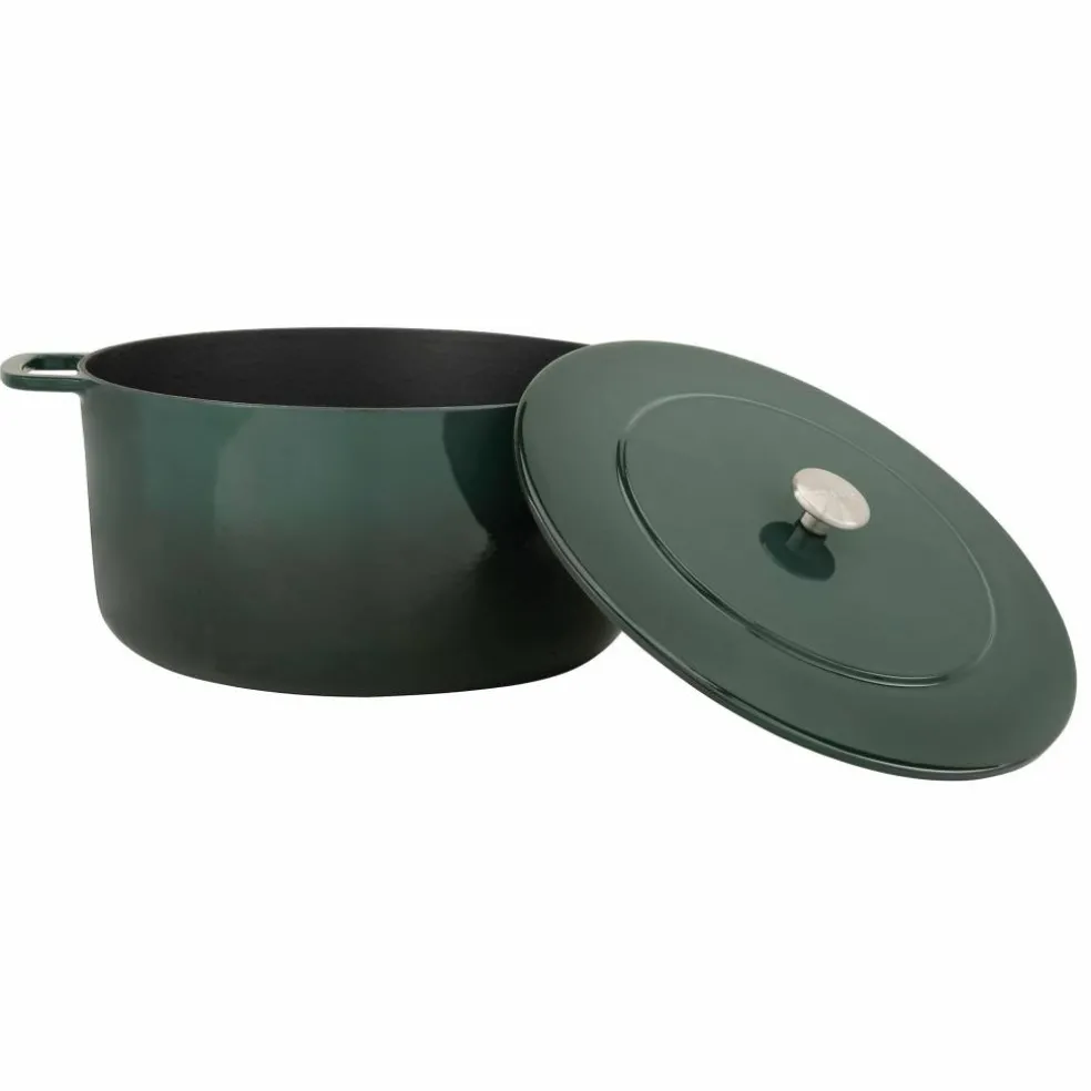 Støpejernsgryte 32 cm / 12 liter, cherry