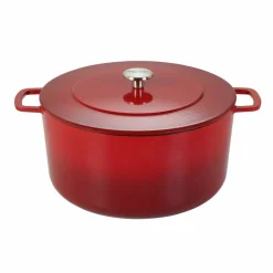 Støpejernsgryte 32 cm / 12 liter, grønn