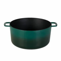 Støpejernsgryte 32 cm / 12 liter, grønn