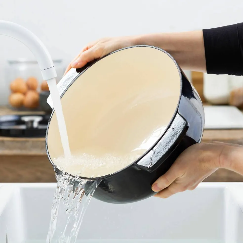 Støpejernsgryte 26 cm/5,2 liter, pistachio