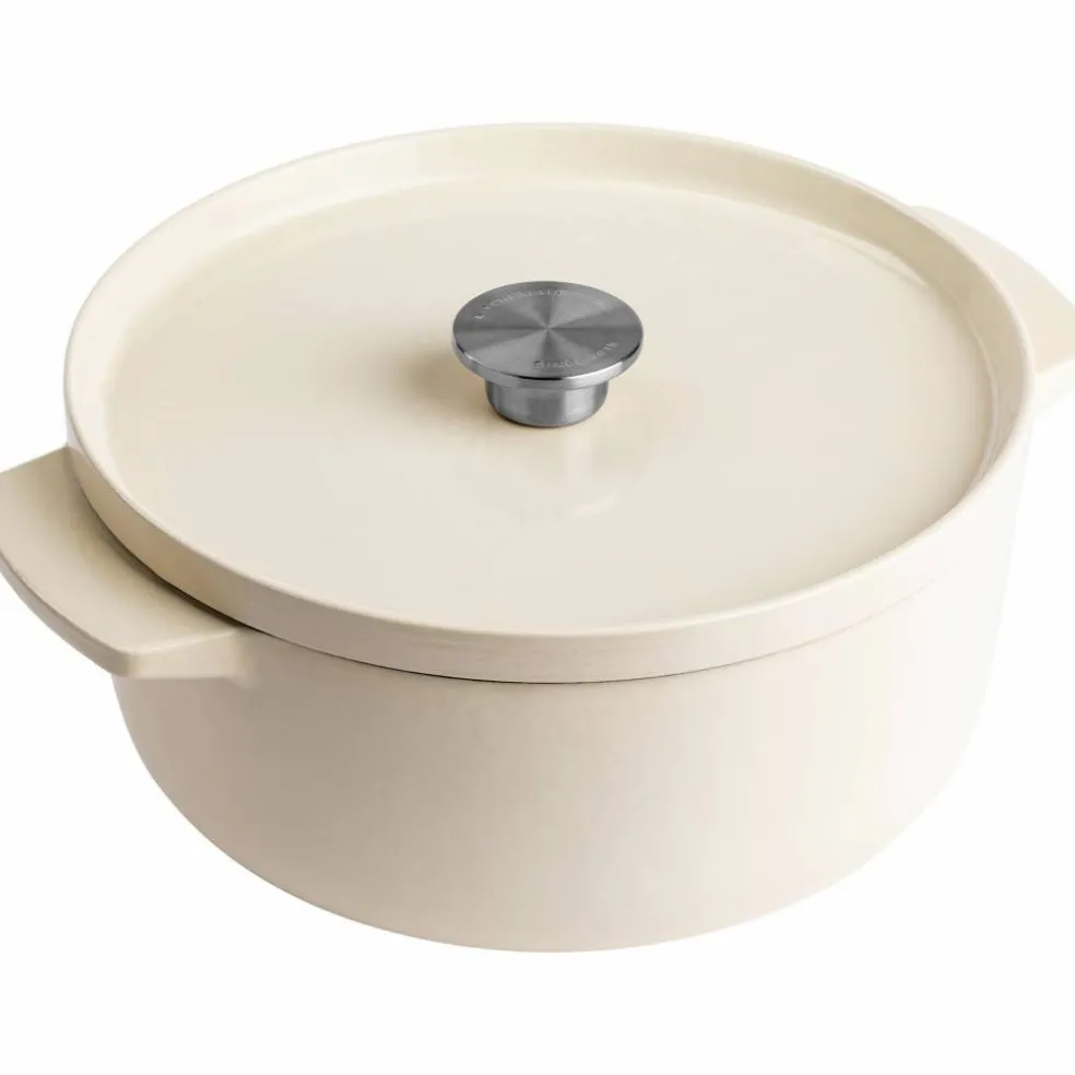 Støpejernsgryte 26 cm/5,2 liter, pistachio