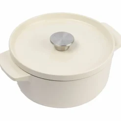 Støpejernsgryte 22 cm/3,3 liter, pistachio
