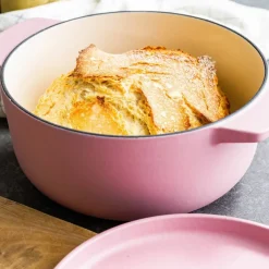 Støpejernsgryte 22 cm/3,3 liter, pistachio