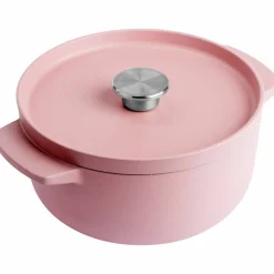 Støpejernsgryte 22 cm/3,3 liter, pistachio
