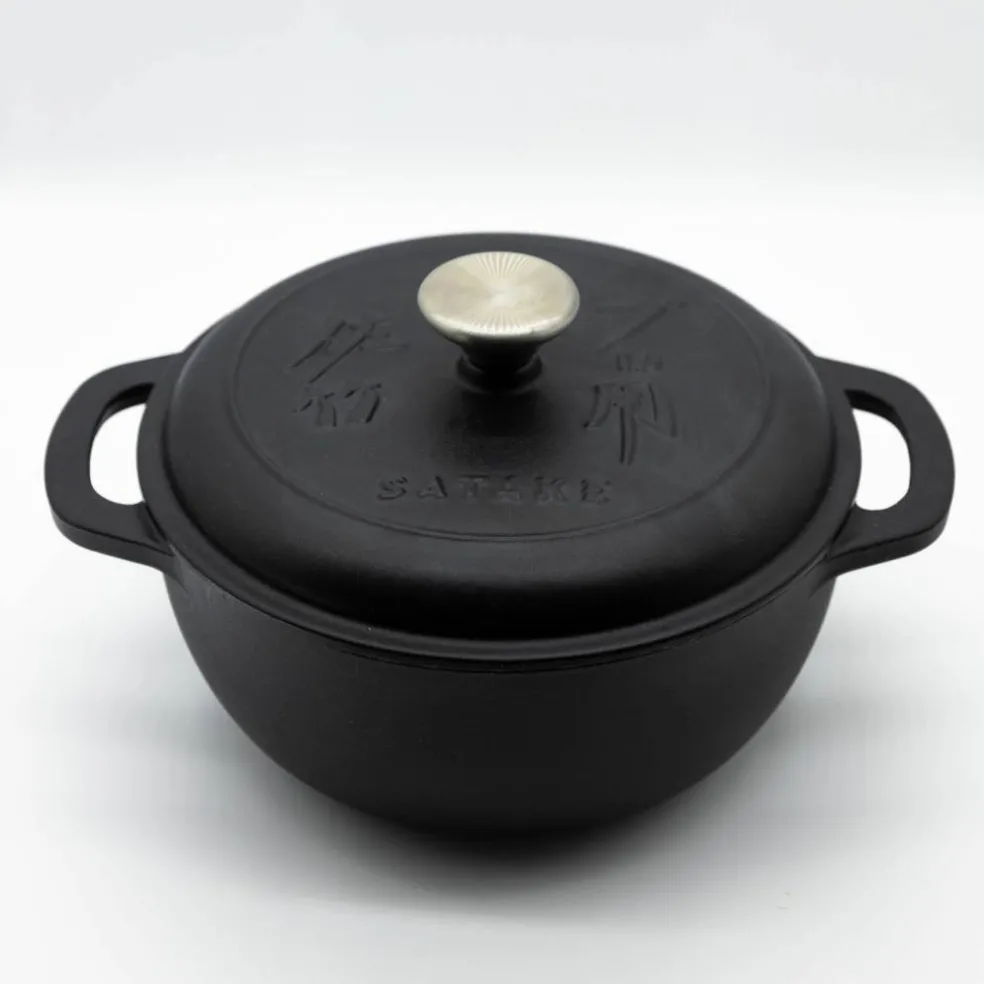 Støpejernsgryte emaljert 3 liter