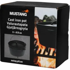 Støpejernsgryte 3 liter