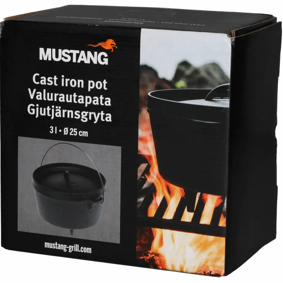 Støpejernsgryte 3 liter