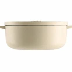 Støpejernsgryte oval 30 cm/5,6 liter, onyx black
