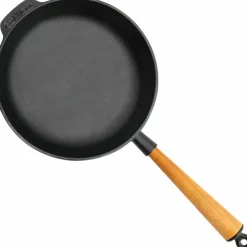 Støpejerns traktorpanne 25 cm, bøk