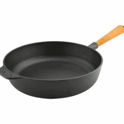 Støpejerns traktorpanne 25 cm, bøk