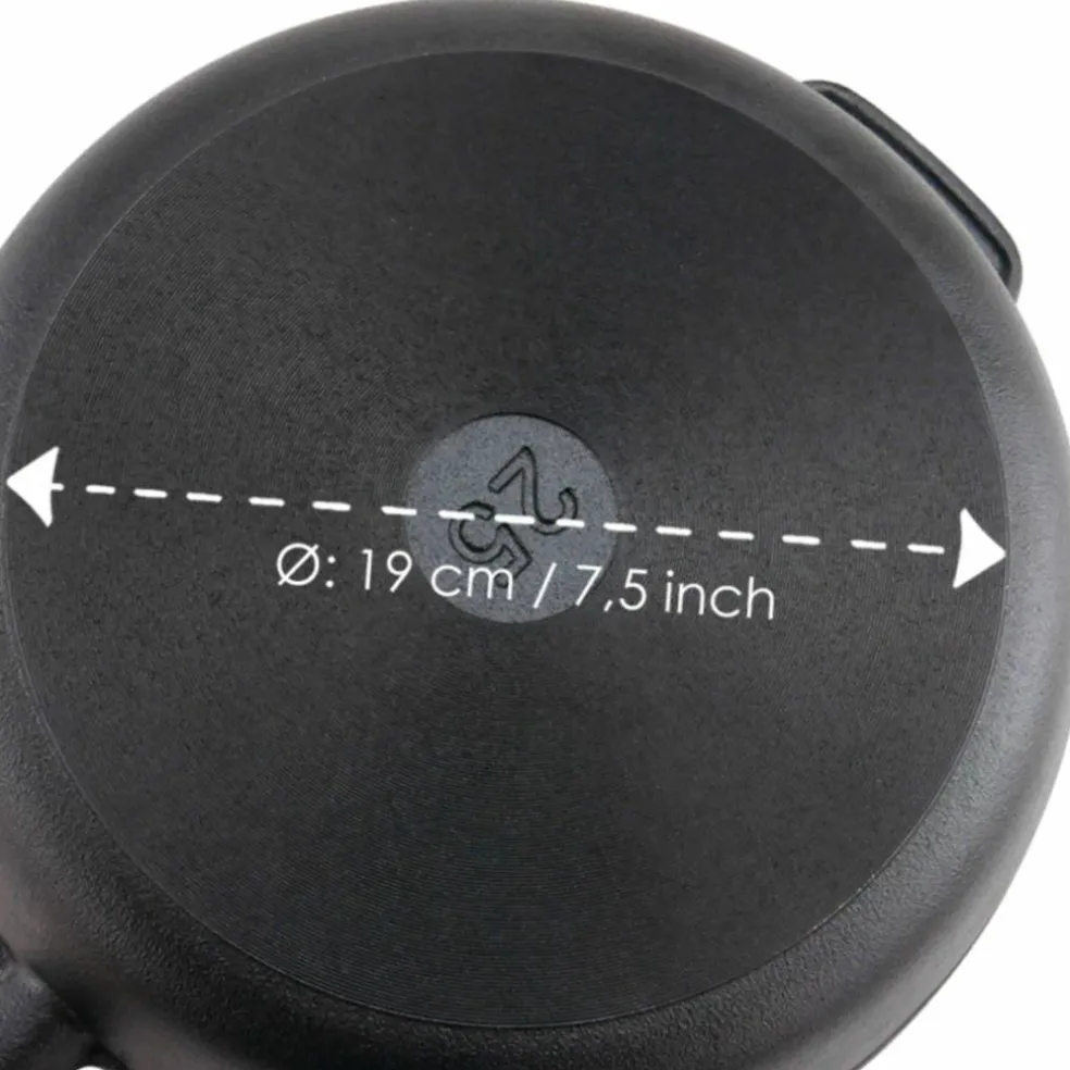 Støpejerns traktorpanne 28 cm, bøk